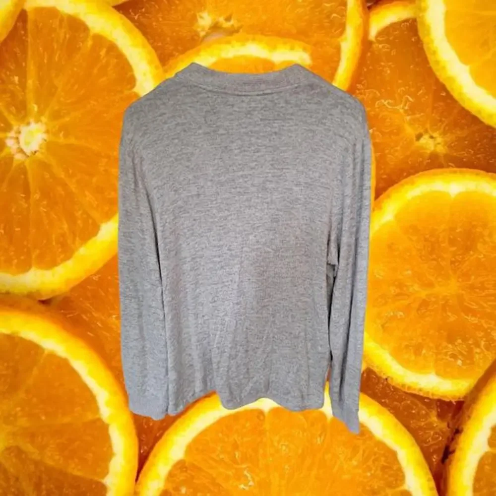 Bobeau Marled Gray V neck Sweater Size‎ XL